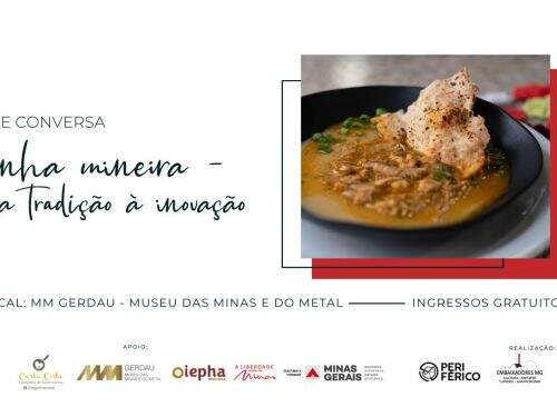 Roda de conversa: “Cozinha Mineira - da tradição à inovação”