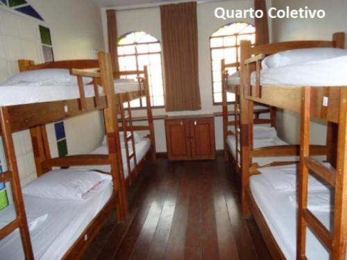 Chalé Mineiro Hostel quarto coletivo
