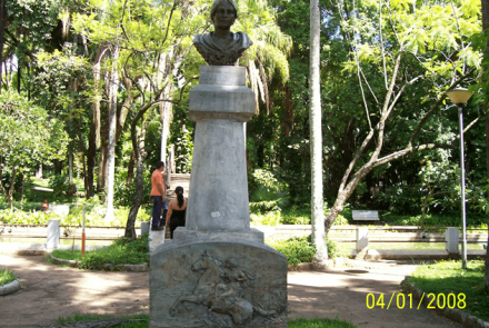 Busto de Annita Garibaldi.