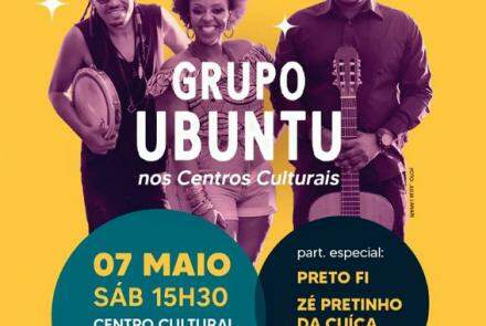 Show: Grupo Ubuntu, DJ A Coisa, Zé Pretinho da Cuíca e Preto Fi em Homenagem a Sonoridade Afro-Brasileira