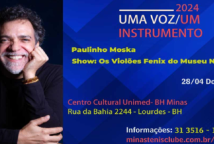 Show: Paulinho Moska "Uma voz, um instrumento"