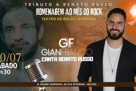 Show "Tributo A Renato Russo" de Gian Franco