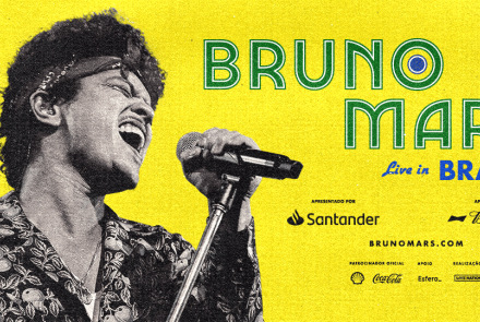 Show "Live in Brazil" Bruno Mars