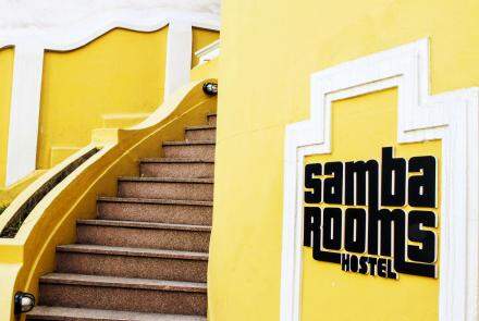 Samba Rooms Hostel - Entrada