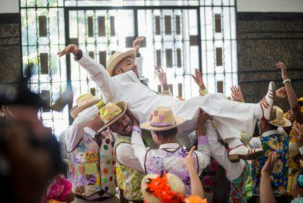 E, acima de tudo, o Arraial é a valorização da cultura junina, do respeito às tradições e aos símbolos da arte e da cultura do povo belo-horizontino. Foto: Victor Schwaner/Área de Serviço/Acervo Belotur