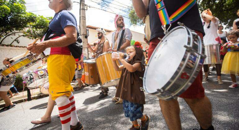 Blocos infantis animam o carnaval das crianças em Belo Horizonte