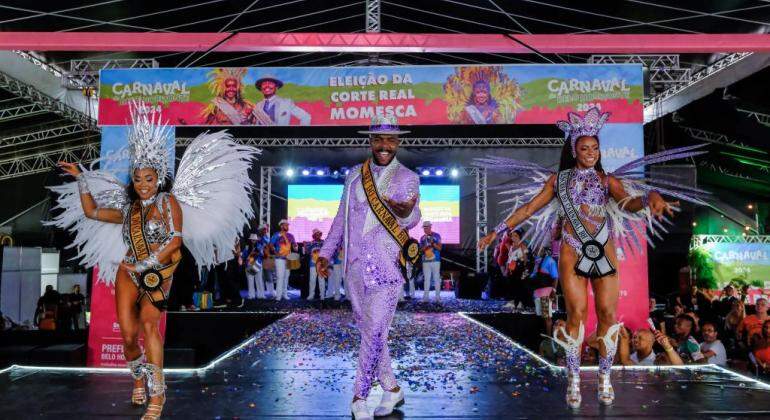 Corte Real Momesca do Carnaval de Belo Horizonte 2024 é eleita