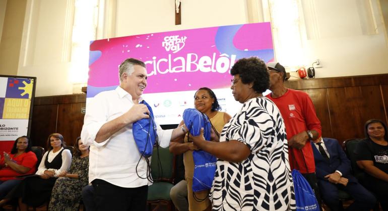 PBH garante remuneração para catadores autônomos que integram o projeto Reciclabelô