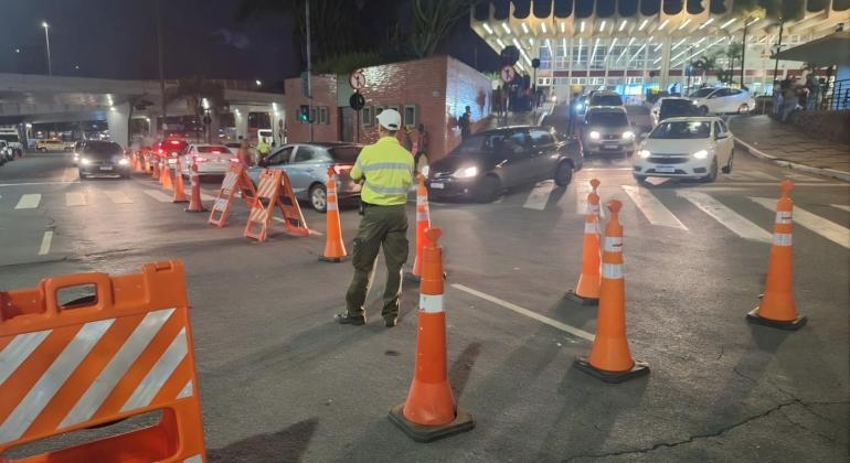 Operação de trânsito vai garantir a fluidez dos veículos no entorno da rodoviária