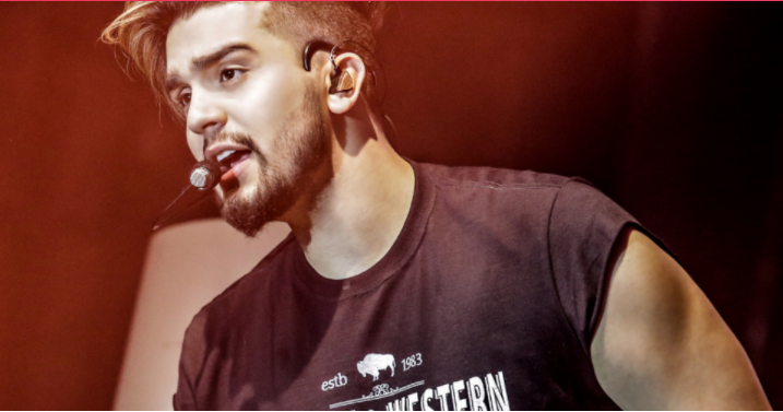 Foto Luan Santana palco