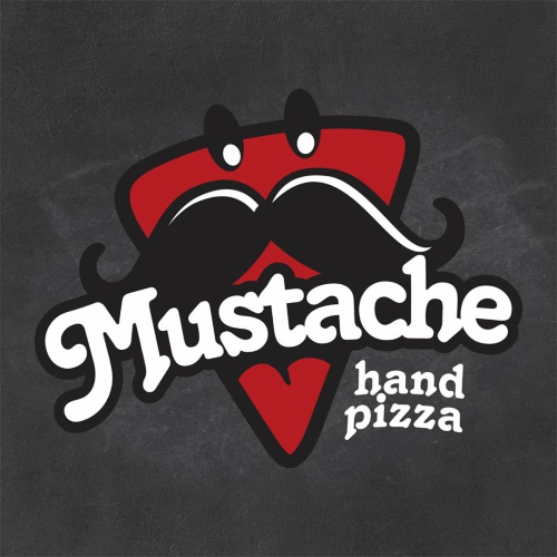 Mustache Hand Pizza