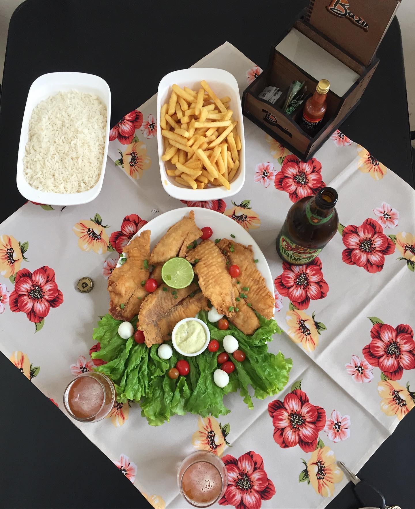 Almoço a lá carte Bazin Bar