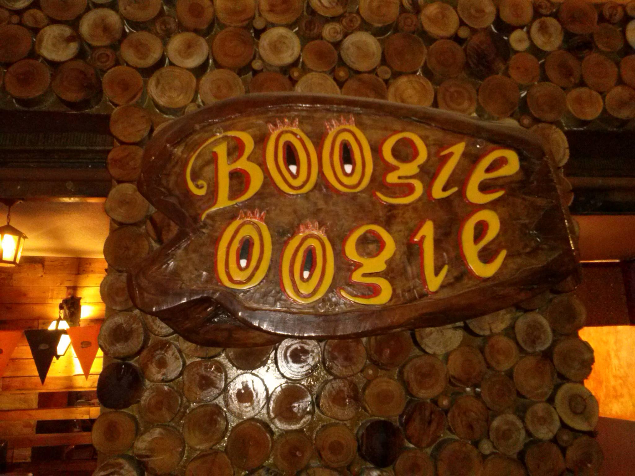 Boogie Oogie decoração do bar