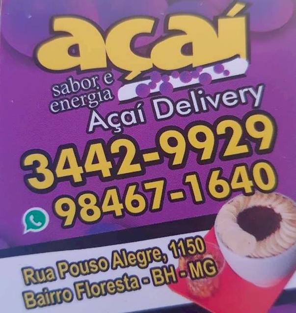 Açaí Sabor e Energia