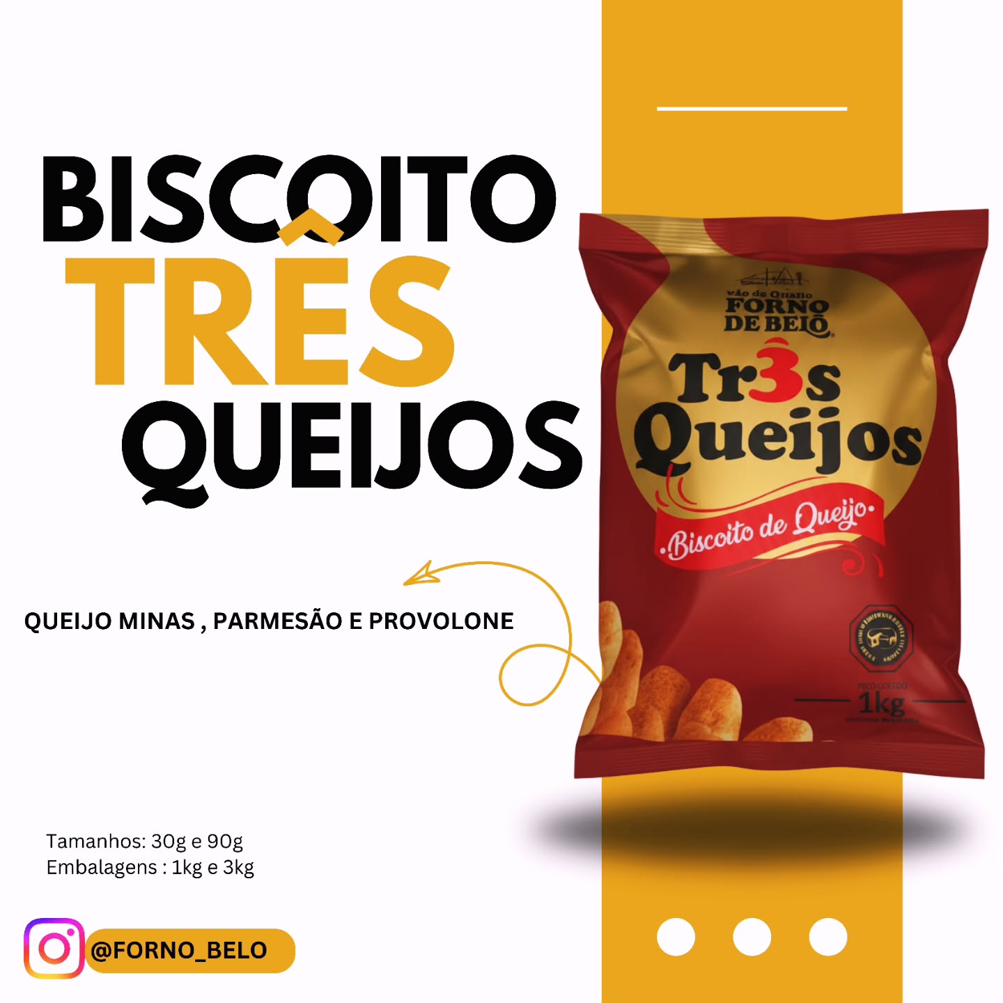 Reprodução Instagram/forno_belo/ Forno de Belô