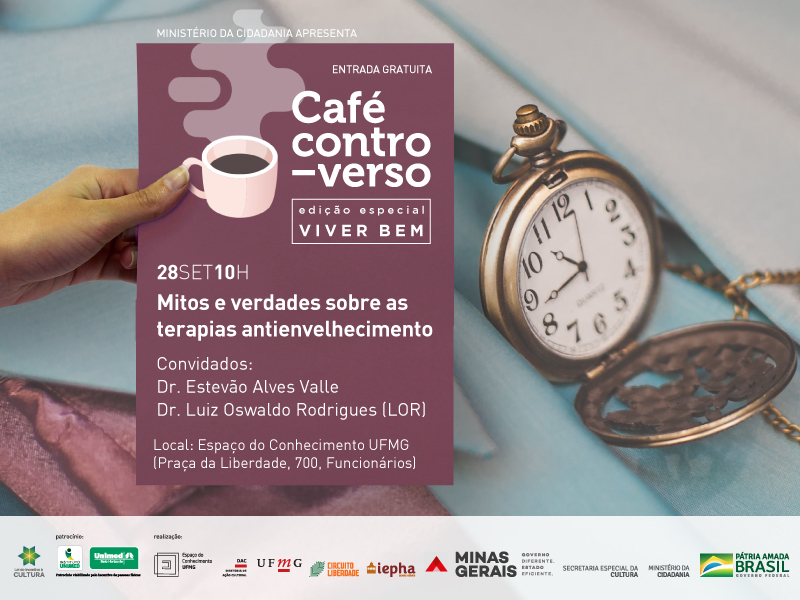 Divulgação/Evento Oficial Café Controverso: Edição Viver Bem
