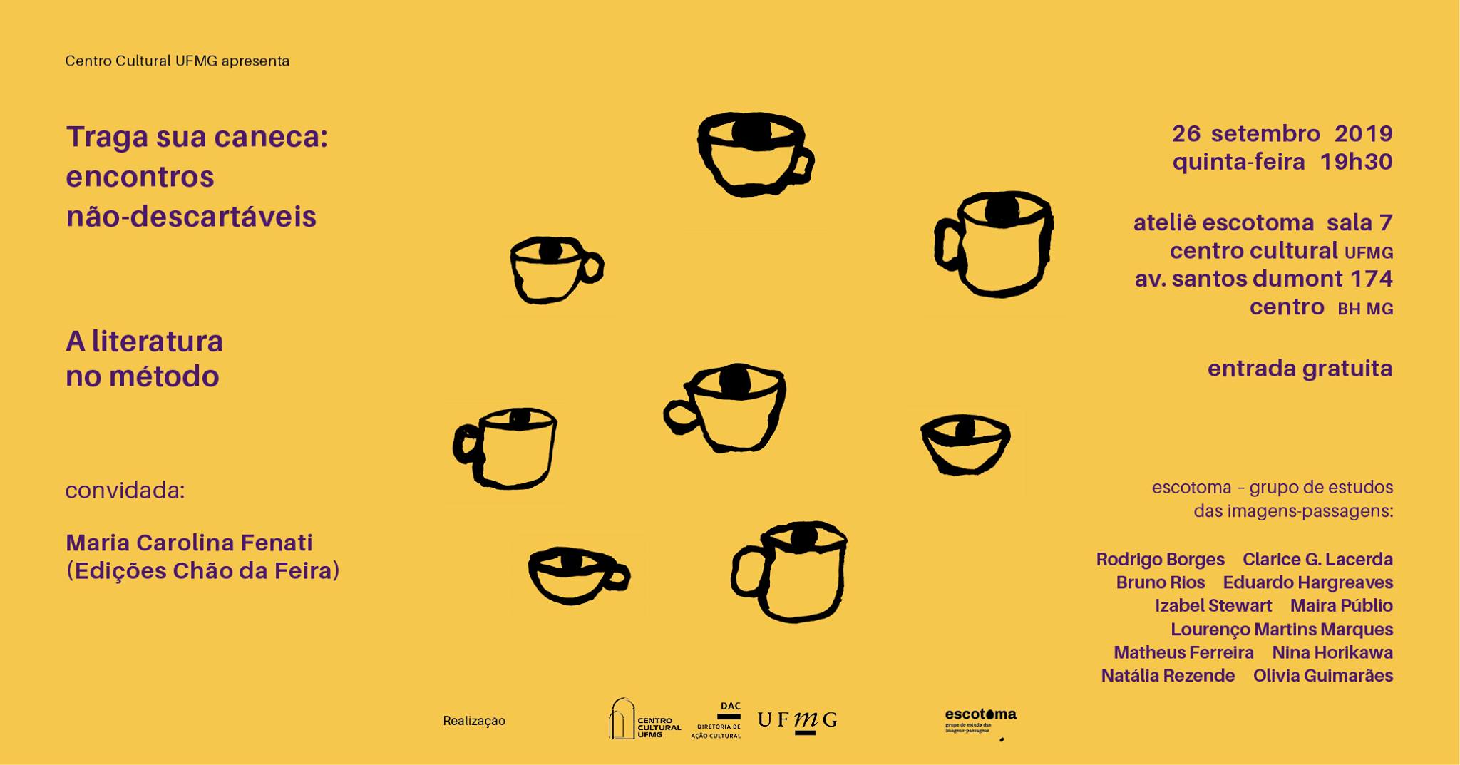 Traga sua caneca: encontros não-descartáveis