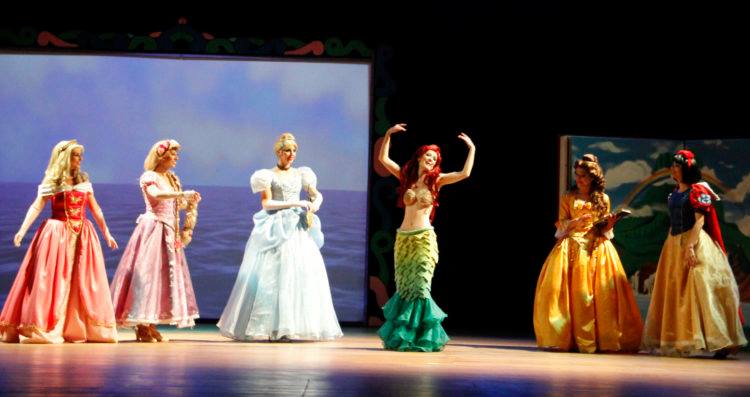 Divulgação/Facebook Página Oficial Encontro com as Princesas - Dia das crianças