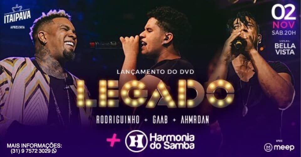 Legado + Harmonia do Samba em Belo Horizonte
