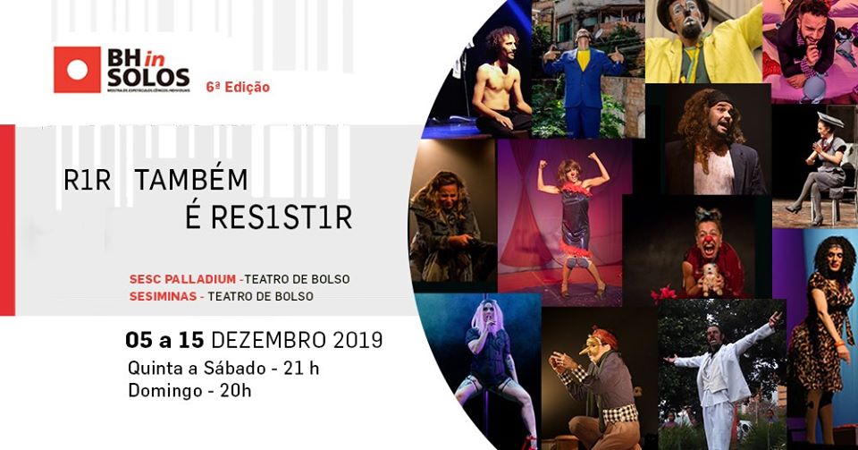 BH IN SOLOS 6ª Edição - Rir também é Resistir 