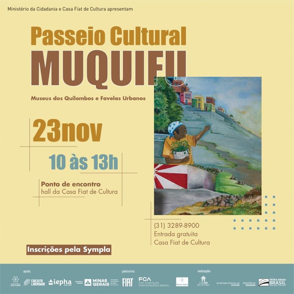 Passeio cultural: Muquifu - Museus dos Quilombos e Favelas Urbanos 