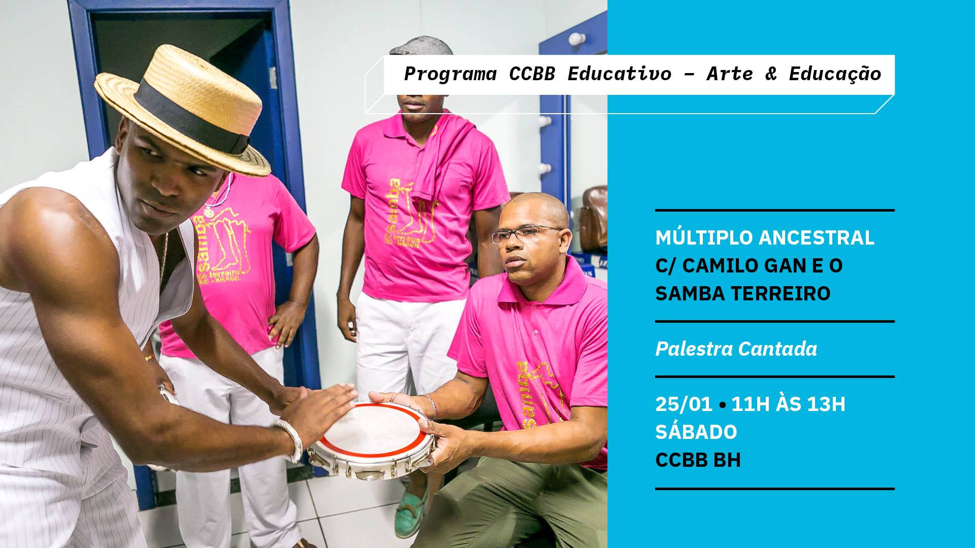 Múltiplo Ancestral – “Palestra Cantada” no CCBB BH