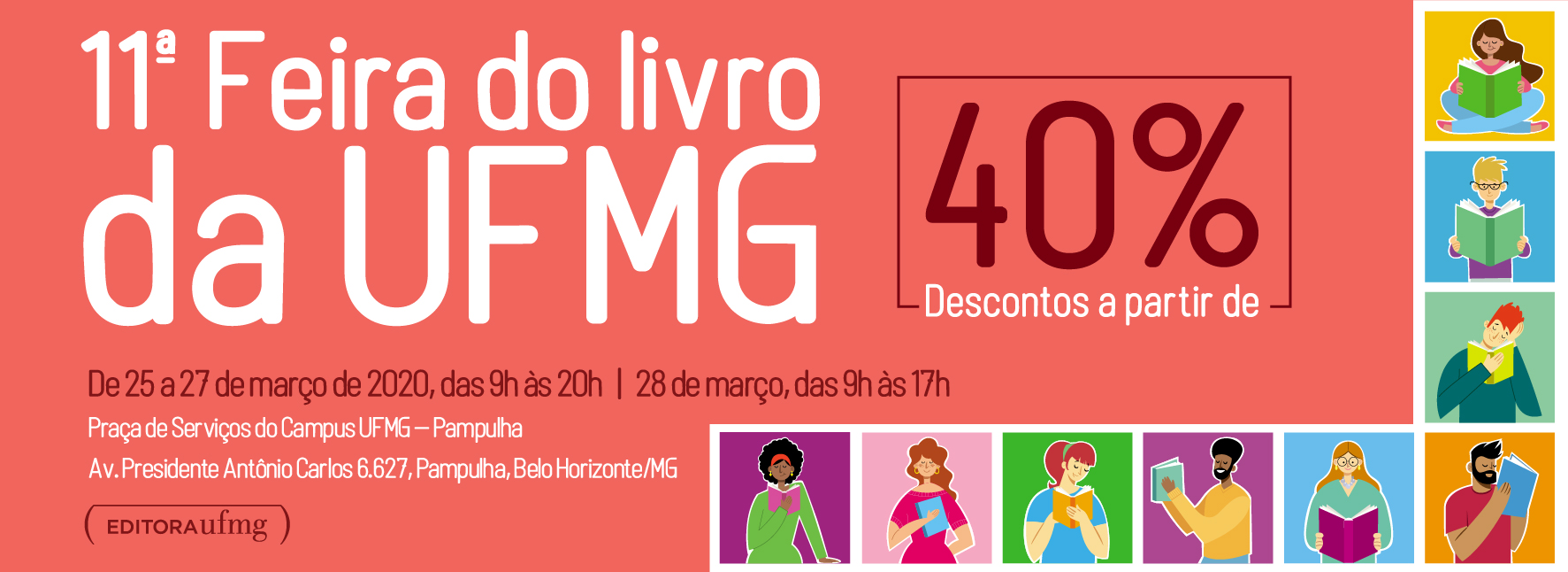 11ª edição da Feira do Livro da UFMG 
