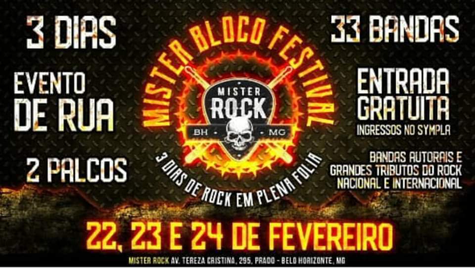 Reprodução/ Facebook MisterBloco Festival 3 Dias