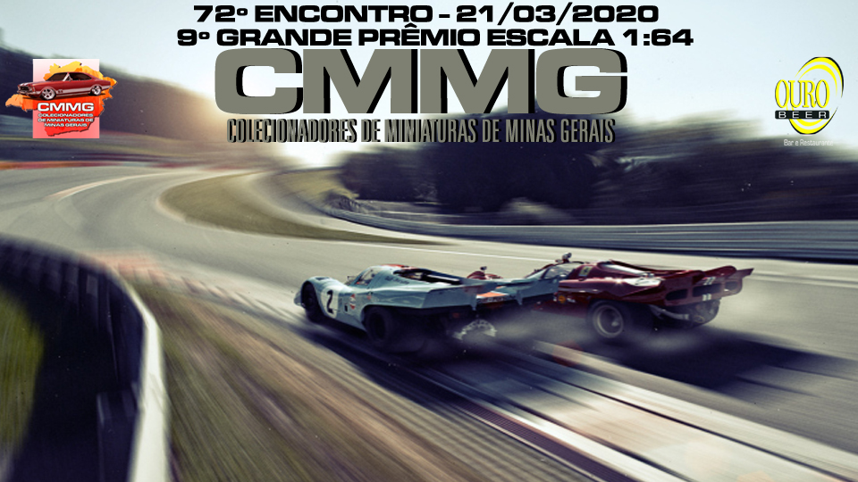 Reprodução/Evento oficial 72º Encontro Grupo CMMG - Colecionadores de Miniaturas de Minas Gerais