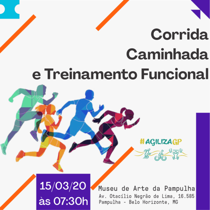 Reprodução Site Evento Corrida / Caminhada / Treinamento Funcional - - AgilizaGP PMI-MG