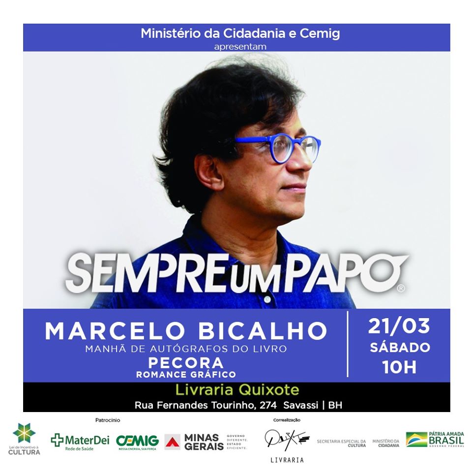 Sempre Um Papo recebe Marcelo Bicalho