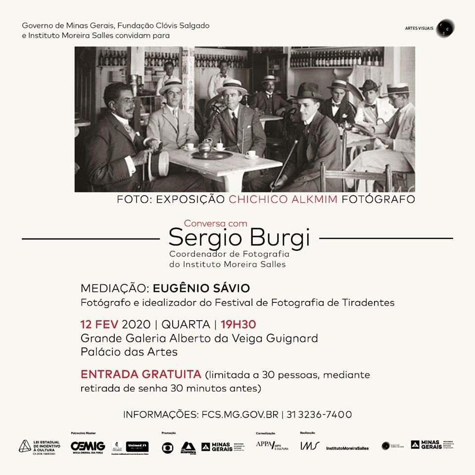 Conversa com Sergio Burgi - Coordenador do Instituto Moreira Salles - Palácio das Artes