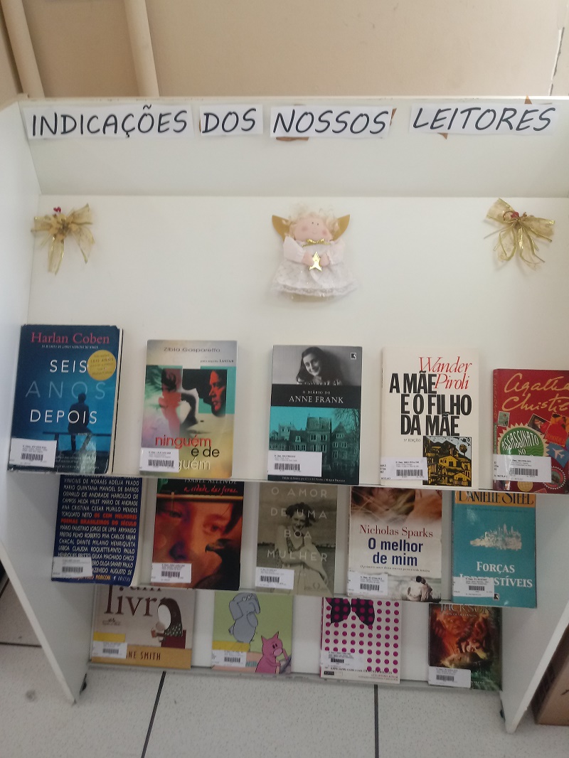  Exposição indicação de leitores
