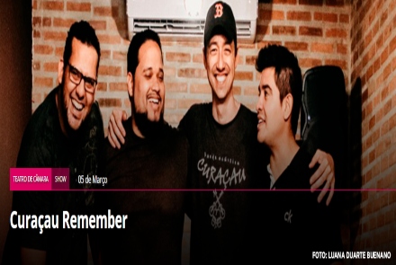 Reprodução/Evento oficial Show: Banda Curaçau - Remenber