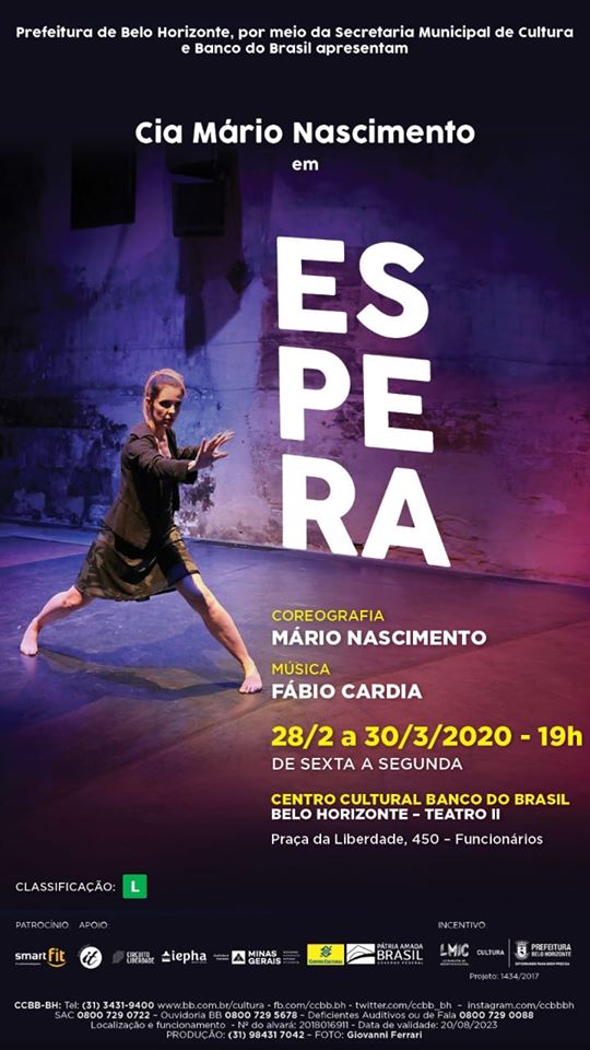 Espetáculo: "Espera" com Cia Mário Nascimento