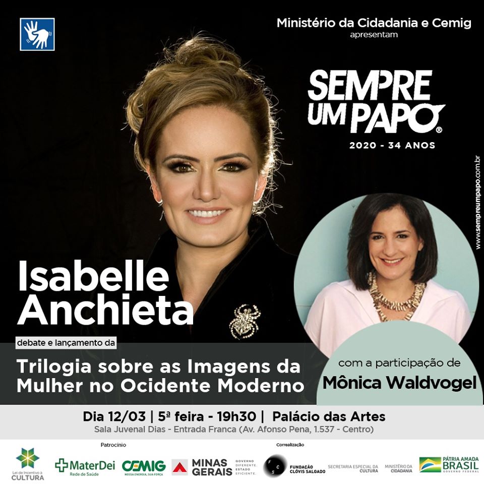 Sempre Um Papo recebe Isabelle Anchieta e Mônica Waldvogel