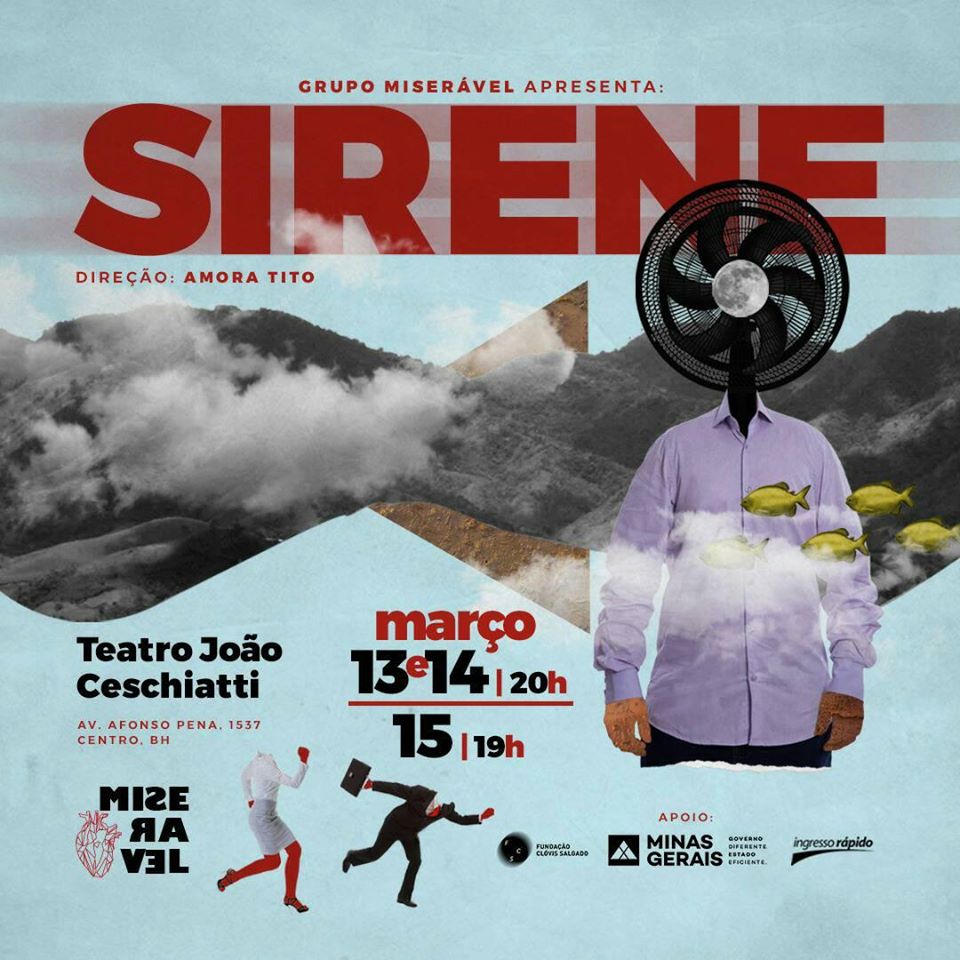 Espetáculo Teatral SIRENE - do Grupo Miserável