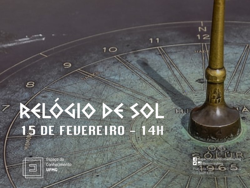 Relógio de Sol - Espaço do Conhecimento UFMG