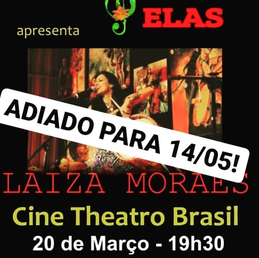 Projeto Elas apresenta Laiza Moraes - Cine Theatro Brasil Vallourec