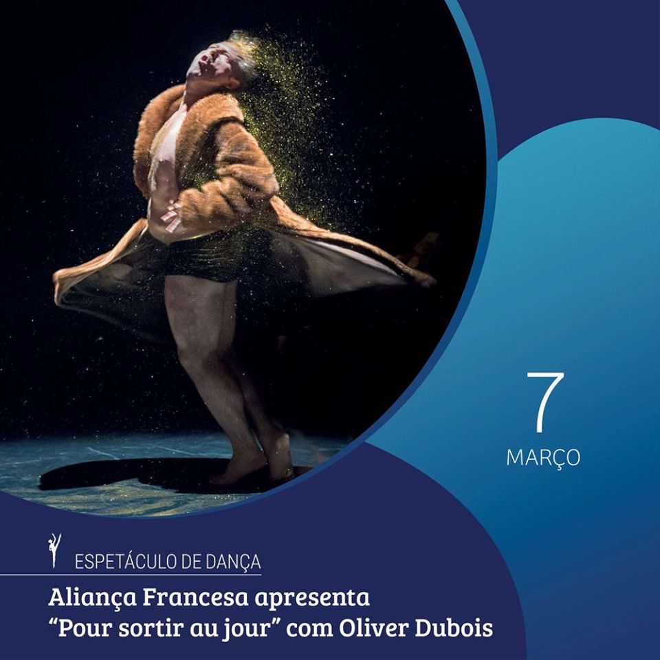 Aliança Francesa apresenta “Pour sortir au jour” com Olivier Dubois