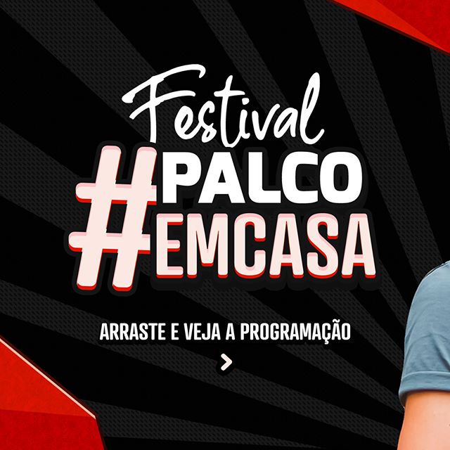 Reprodução/Instagram Festival Palco em casa
