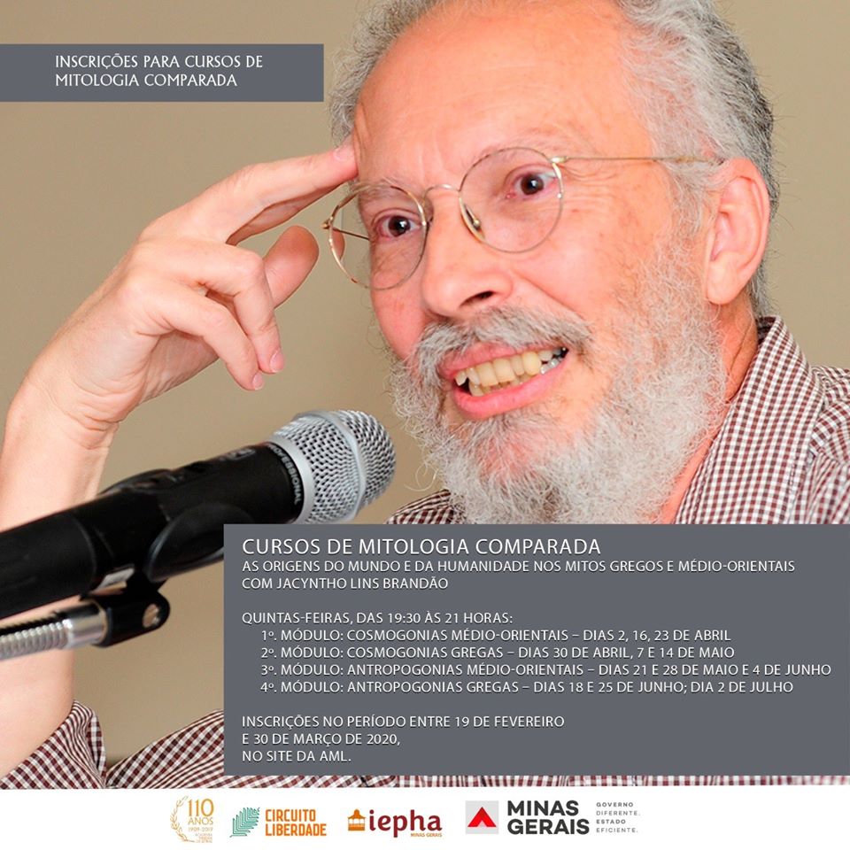 Reprodução/Evento oficial Curso “Mitologia Comparada – As Origens do Mundo e da Humanidade