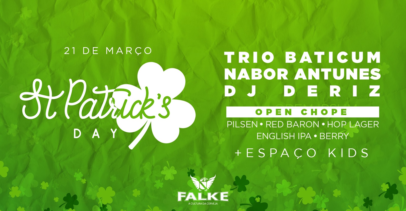 St. Patrick's Day na Casa Falke