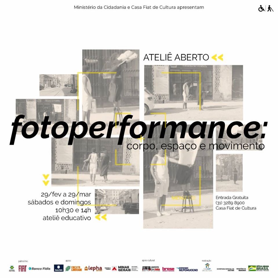 Ateliê Aberto - Fotoperformance: Corpo, Espaço e Movimento