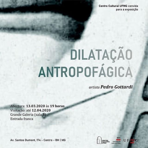 Exposição “Dilatação Antropofágica”, do artista catarinense Pedro Gottardi