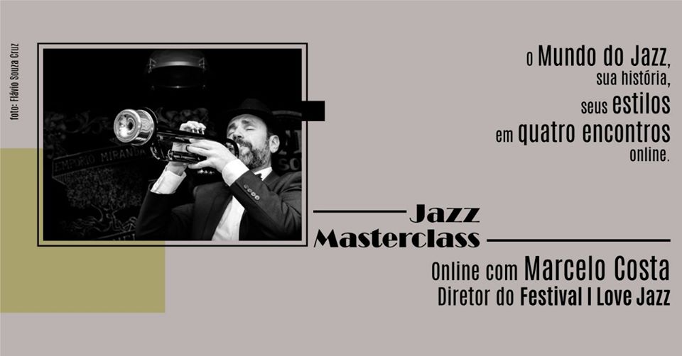 Reprodução/ Facebook Jazz Masterclass Online com Marcelo Costa