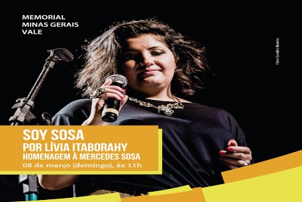 Projeto Contemporâneo - Lívia Itaborahy apresenta Soy Sosa no Memorial Vale