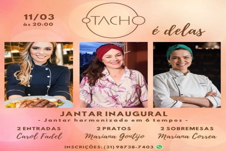 Reprodução/Evento oficial “o TACHO é delas”