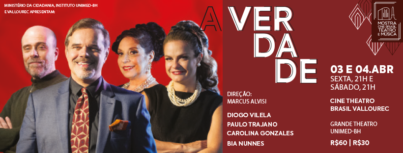 A Verdade com Diogo Vilela - Mostra Cine Brasil de Teatro