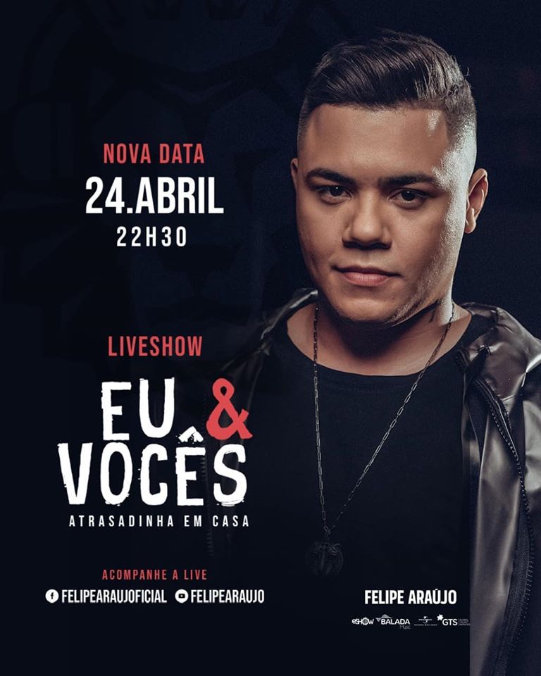 Live: Eu & Vocês Atrasadinha em casa - Felipe Araújo